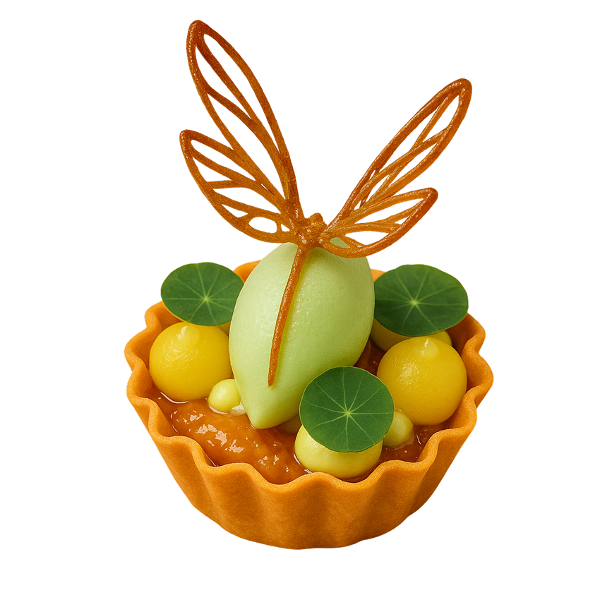 Kohlrabi Teriyaki Tartare